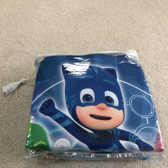 PJ MASKS Hero Time Twin Sheet Set Owlette Gekko Catboy Blue NEW open package - Picture 1 of 3